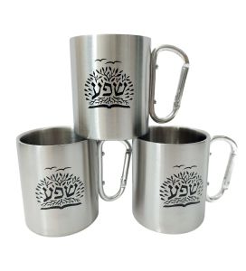 ספל נירוסטה שאקל